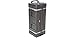 SKB Music Large Drum Hardware Case with Wheels with Built-In Handles