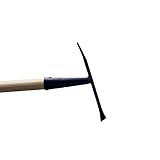 Fugenkratzer Fugenreiniger mit Langem Stiel aus Kiefernholz zum Entfernen von Gras Unkraut oder Moos Werkzeugkopf aus Qualitätsstahl 130 cm Lang