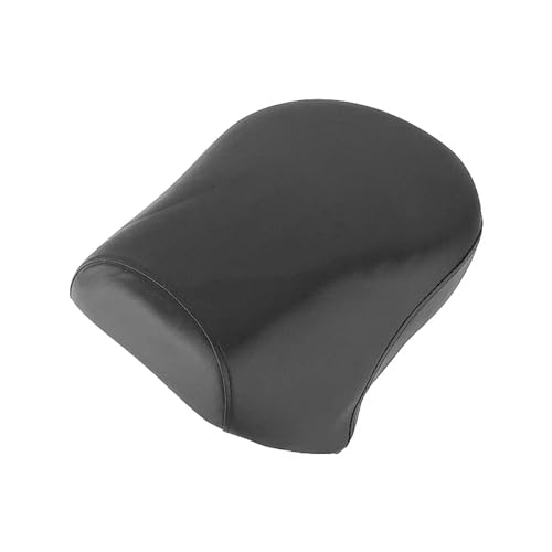 Funda de cuero PU para asiento trasero Harley XL1200 con acabado negro de alta calidad