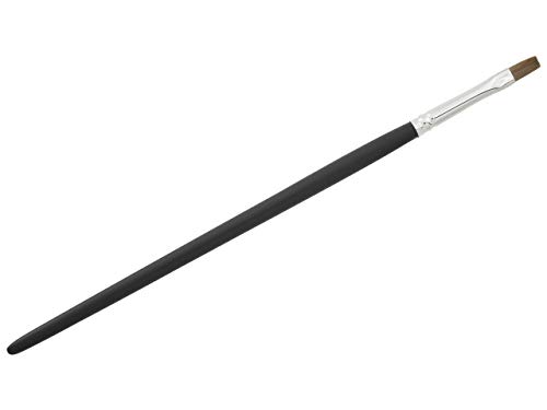 Premium Gel Modellage Pinsel Rotmarder Kolinsky - Made in Germany - Flache Spitze - Größe 4 – Bild 2