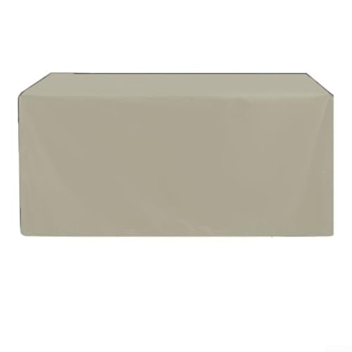 Schutzhülle für Mähroboter aus 210D-Oxford-Gewebe, wasserdicht, staubdicht und Sonnenschutz für Rasen-Ausrüstung (94 x 63,5 x 46 cm, beige)