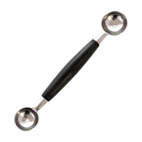 Cuillère À Me-lon Cuillère À Fruits | Cuillère À Bille Pour Me-lon, Couteau À Découper Fruits, Creative Double Fin Cuillère En Acier Inoxydable Scoop Fruit Cuillère, Cuisine Outils Pour Fruits