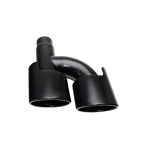 Embouts d'échappement 57mm double noir mat pour Classe C C250 C300