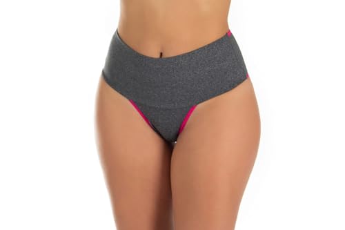 Kit 5 Calcinhas Fitness Com Compressão Para Barriga (M)