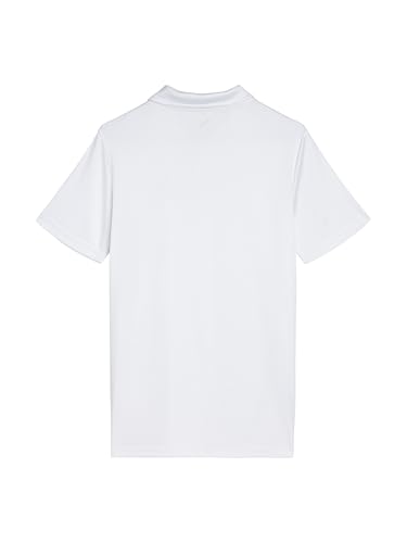 Puma Boy's House of Graphics Performance Polo, Puma White, L