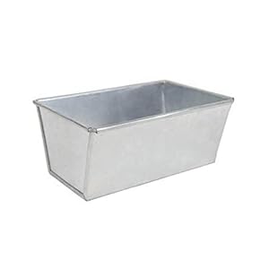 EUROTINS Bread Loaf Pan Baking Tin Professional Bakeware – 19.5 cm x 12.5 cm – 10 cm deep (2LB)