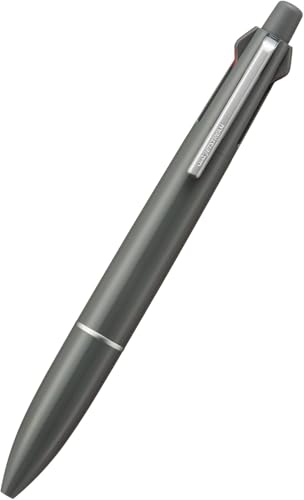 Mitsubishi Pencil MSXE5LS05G.23 Multifunction Pen Jet Stream Light Touch Ink 4&1 0.5 Gloss Gray