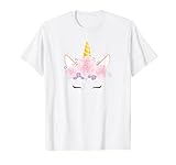 Liebst du Einhorn? Wenn ja, ist dieses magische Einhorngesichtshemd ein niedlicher Sitz für alle Mädchen, Frauen, Schwester und Mamma, die mit Einhörnern besessen sind. Dieses Einhornt-shirt ist das perfekte Geburtstagsgeschenk für Einhornliebhaber.