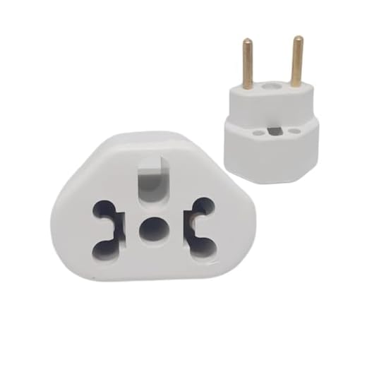 Adaptador de Tomadas Bob Love Benjamin 10A 20A Plug Pino Grosso