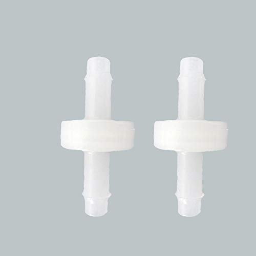 BBT 1/4" 6mm PVDF Ozone resistance one-way check valve, plastic water stops check valve, plastic micro diaphragm check valve