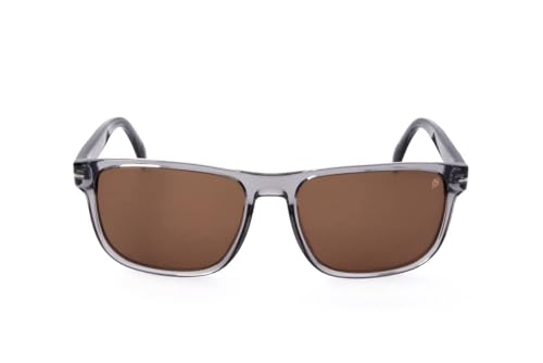 David Beckham DB 1060/S Transparent Grey/Brown 57/17/145 men Sunglasses2