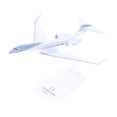 Modello di aeroplano pressofuso, replica in scala 1/200 di Gulfstream G650 Aircraft