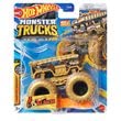 Monster Trucks 2023 5 Alarma camión de bomberos (dorado) escala 1:64