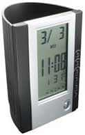 Amazon.com: NexxTech Pen Holder Desk Clock : Home & Kitchen