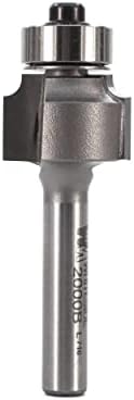 Whiteside Router Bits 2000B Round Over Bit with 3/32-Inch Radius, 11/16-Inch Large Diameter and 1/2-Inch Cutting Length