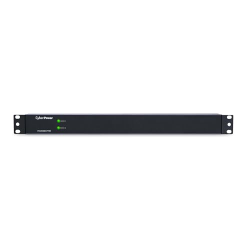 CyberPower PDU30BHVT8R Basic PDU, 208-230V/30A (Derated to 24A), 8 Outlets, 10ft Power Cord, 1U Rackmount