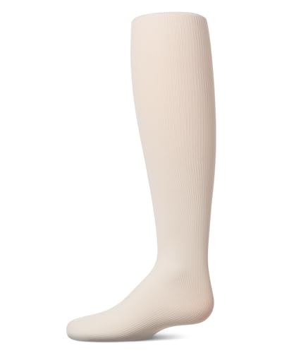 MeMoi Girls' Elegant Ribbed Nylon Tights3