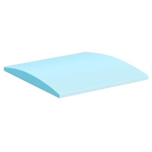 Drivstraw Tabla de soporte de esponja de sofá de alta densidad para mayor comodidad de asiento, 20 x 20 x 2 pulgadas, reemplaza los cojines caídos, compatible con varios estilos de sofá (azul)