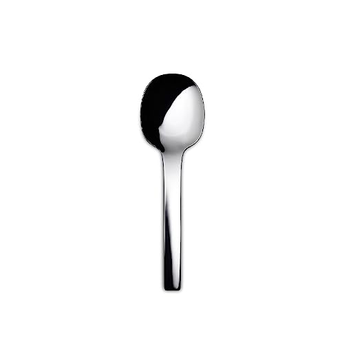 Alessi Tibidabo KL12 - Cuillère Design pour Riz et Légumes, Acier Inoxydable 18/10, Poli