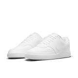 Nike Men's Court Vision Low Next Nature Shoes, White/White-White, 6