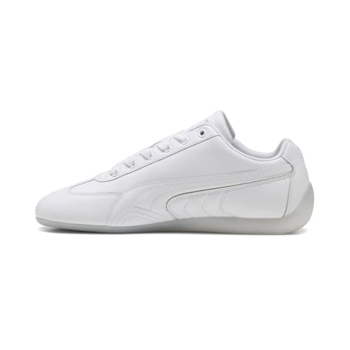 PUMA Mens Scuderia Ferrari Speedcat Miami White Lace Up Sneakers Shoes Casual - White3