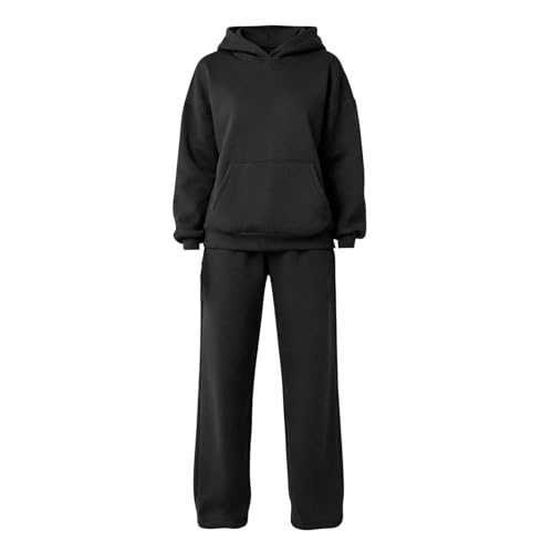 Sweatsuits Women 2 Piece Outfit Oversized Hoodies Sweatpants Lounge Sets - image 3