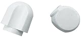 Tolxh Set of 2 Stand Mixer White Plastic Lock Lever Knob and Speed Control Knob New Replacement Parts for Kitchen Aid
