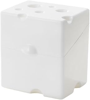 Cheese Keeper Container with Lid, ABS Fridge Storage Box for Cheese, Flip Lid Clear Cheese Saver Container for Parmesan Cheddar Mozzarella, BPA-Free Stackable Cheese Organizer for Kitchen (white)
