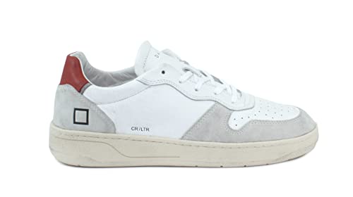 D.A.T.E. Sneaker Court White-Grey M361-CR-LE-WY