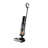 Xakava Wet & Dry Vacuum Cleaner, Vacuum and Mop Combo with One-Button Auto Self-Cleaning, All-in-One Cordless Vacuum Cleaners for Home with Super Suction, High-Capacity Dual Tanks, Edge Clean (Black)
