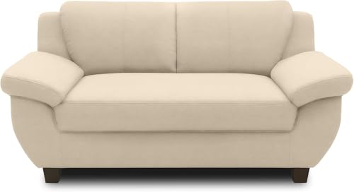 DOMO. collection Panama 2 Sitzer, Sofa, 2er Couch, Garnitur, 3-2-1, beige, 159 cm