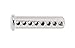 4-20Pack Multi-Hole Porous Eye Pins Clevis Pins Adjustable Clevis Pins kit, Fastener for Farming Machine Air Cool Diesel Engine Accessories (M6, 20)