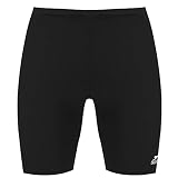 Slazenger Herren Schwimmen Jammers Schwimmhose Badehosen Boardshorts Schwarz XXX Large