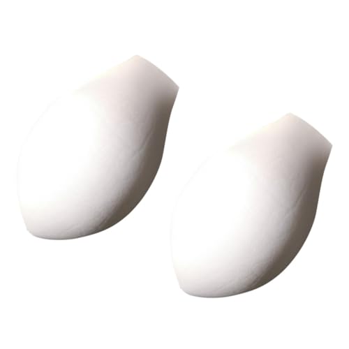 VERDANVERSE 2 Piezas Almohadillas para Bañador Masculino U Convex Relleno de Bolsillo para Natación y Fitness y Comodidad Blancas