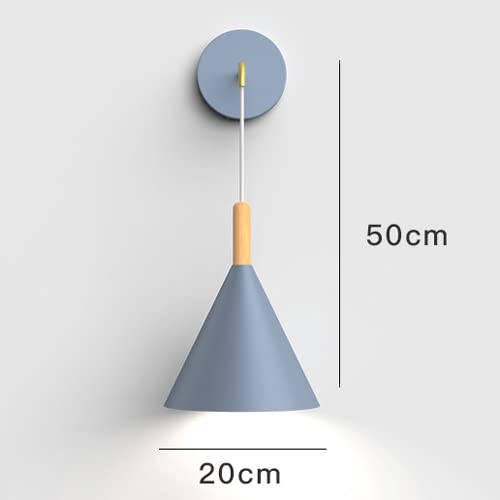 Aplique de pared moderno para solucionar la falta de espacio en mesitas de noche de dormitorios 5