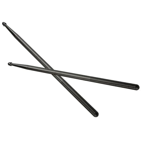 4 Pares de Baquetas de Nylon para Percusión, Ligero, Superficie Lisa, para Performance en Escenario (Negro) miniatura 4