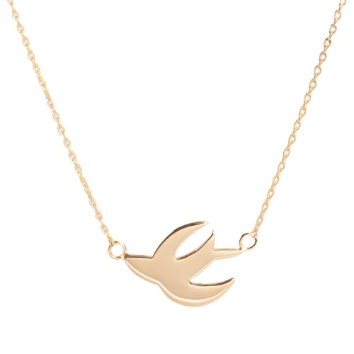 [sese urban mining jewelry] K18 スワロウズギフトペンダント 鏡面仕上げ