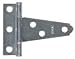 Tee Hinge, Steel, 2 in. L
