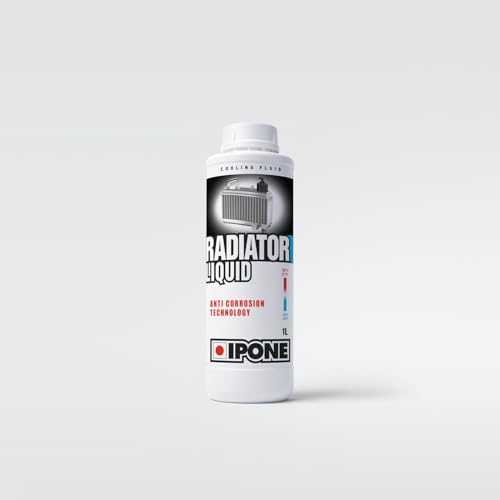 IPONE - Liquido di raffreddamento per Moto - Liquido per radiatore - Tanica da 1 litro - Protezione Antigelo fino a -38°C - Tecnologia anti-corrosione - Pronto all'uso