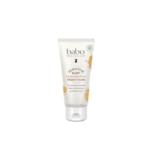 Babo Botanicals Sensitive Baby Fragrance-Free Diaper Cream - with Non-Nano Zinc Oxide, Organic Calendula, Shea & Cocoa Butter - EWG Verified - 3 oz