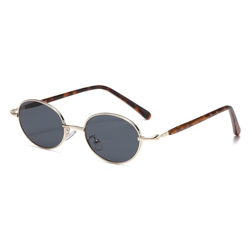 Lunettes de soleil ovales légères contre l'éblouissement en voyage et shopping