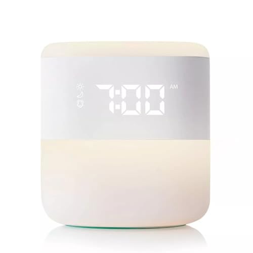 Frida Baby 3-in-1 Alarm Clock + Sound Machine + Nightlight | Wake Up Light Sunrise Alarm Clock, White Noise Soother, Sleep Trainer, Nursery + Toddler + Kids Bedroom (Bluetooth) by Frida - Image 4
