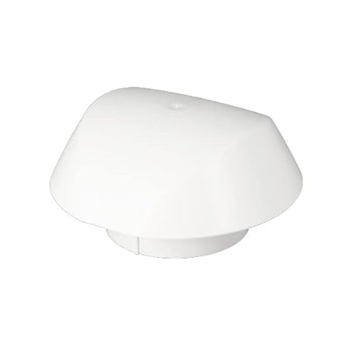 Nicoll White Ventilation Hat Without Mosquito Net Diameter 125