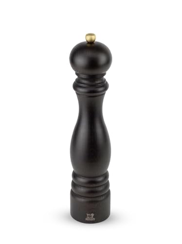 PEUGEOT Paris Manuelle Salzmühle, Klassische Mahlgradeinstellung, Höhe: 30 cm, Holz, Braun, 870430/SME/1, Schokolade