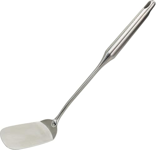 Millvado Solid Turner Metal Spatula, Stainless Steel - 15 In. Utensil Tool