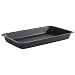 Produktbild APS Tablett -Levante- 25,5 x 16 cm, H: 3 cm Edelstahl, Farbe: Grey Black 0,7 Liter