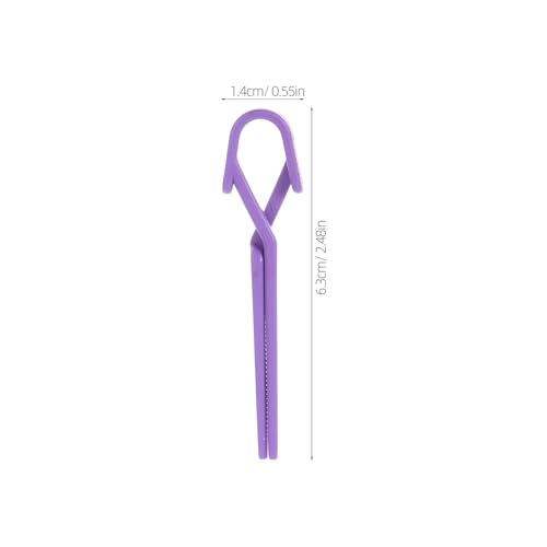 TOYANDONA 160 piezas Clips para uñas y abrazaderas extensibles miniatura 2