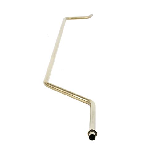 Inodoro con tanque alto y cadena de tirón Renovators Supply con altura ajustable de 70 a 74 pulgadas, tazón redondo de porcelana blanca y acabado en madera de cerezo miniatura 4