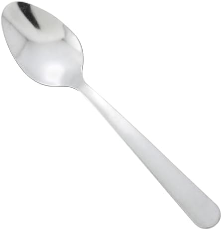 Winco 12-Piece Windsor Heavy Weight Teaspoon Set, 18-0 Stainless Steel,Silver image 2