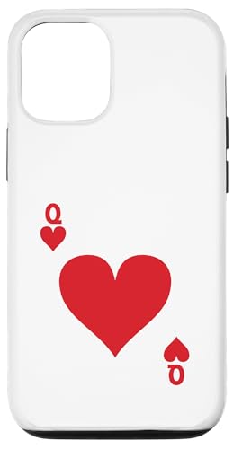Carcasa para iPhone 14 Pro Queen Hearts Deck of Cards Matching Costume